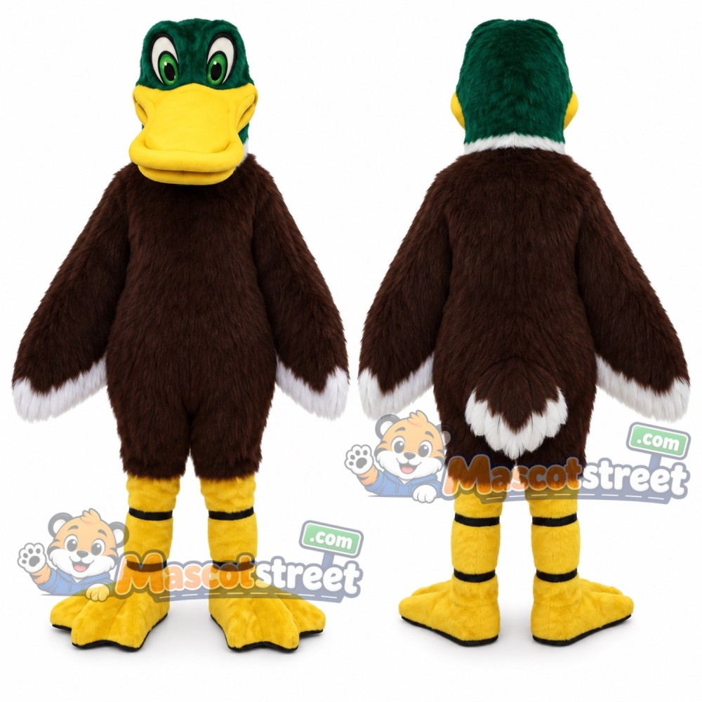 Mallard Duck Mascot Costume Mallard Duck Mascot Costume