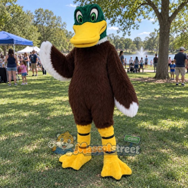 Mallard Duck Mascot Costume Mallard Duck Mascot Costume