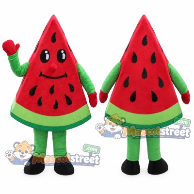 Watermelon Slice Mascot Costume