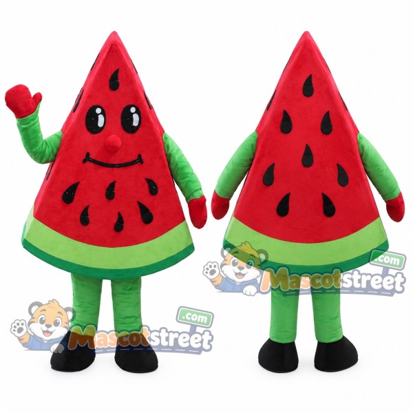 Watermelon Slice Mascot Costume
