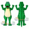 Green Alligator Mascot Costume