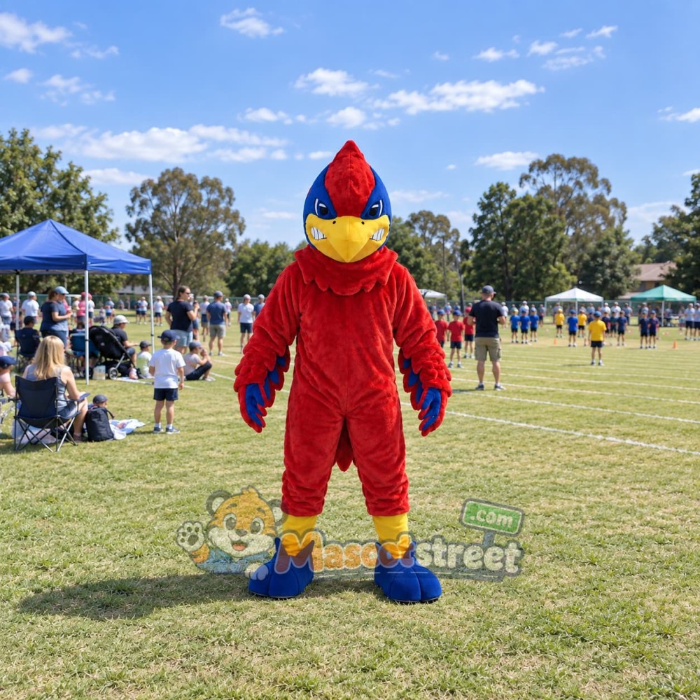 Red Eagle Mascot Costume Red Eagle Mascot Costume