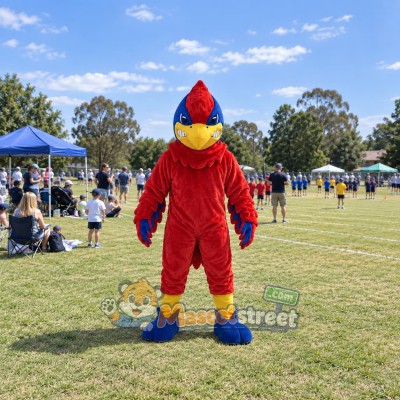 Red Eagle Mascot Costume Red Eagle Mascot Costume