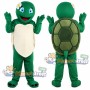 Green Turtle Mascot Costume