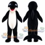 Black and White Orca Mascot Costume
