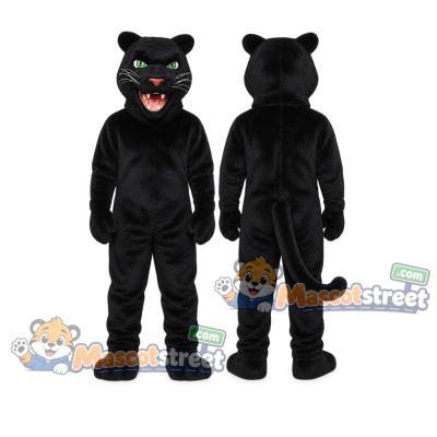 Black Panther Mascot Costume Black Panther Mascot Costume