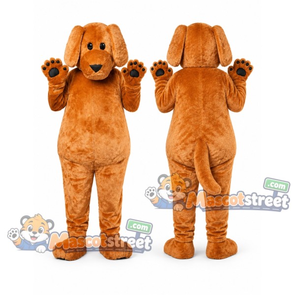 Golden Dog Mascot Costume