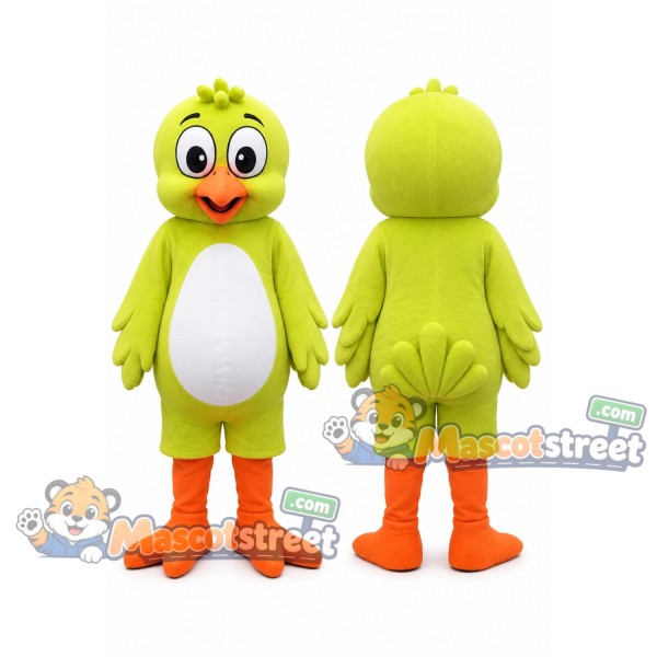 Light Green Chick Mascot Costume