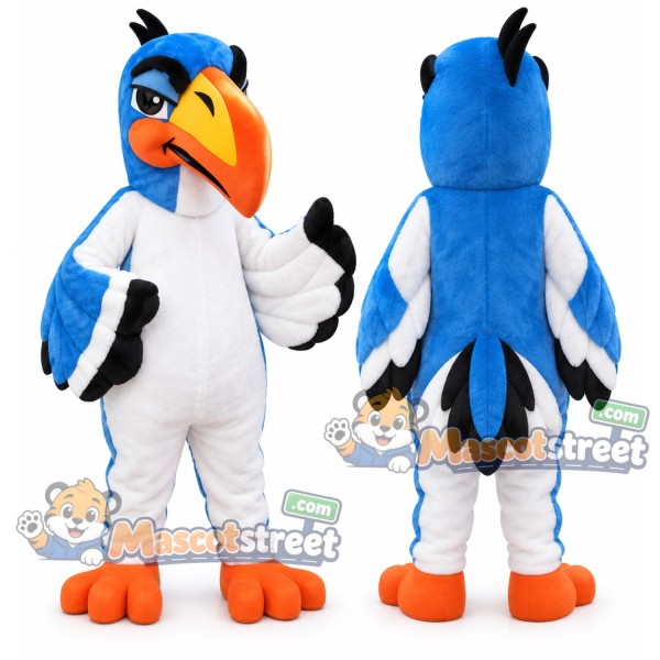 Blue Toucan Mascot Costume