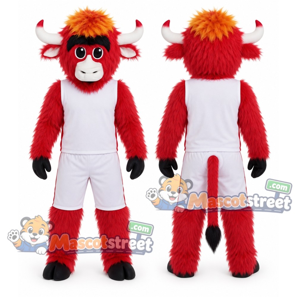 Red Bull Mascot Costume Red Bull Mascot Costume