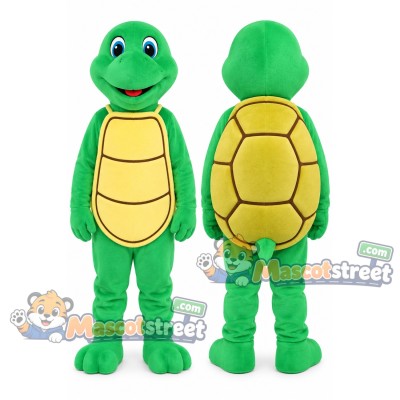 Green Turtle Mascot Costume Green Turtle Mascot Costume