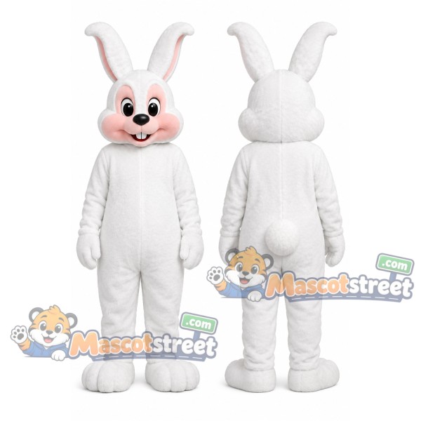 White Rabbit Mascot Costume