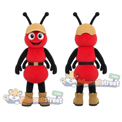 Red Ant Mascot Costume Red Ant Mascot Costume