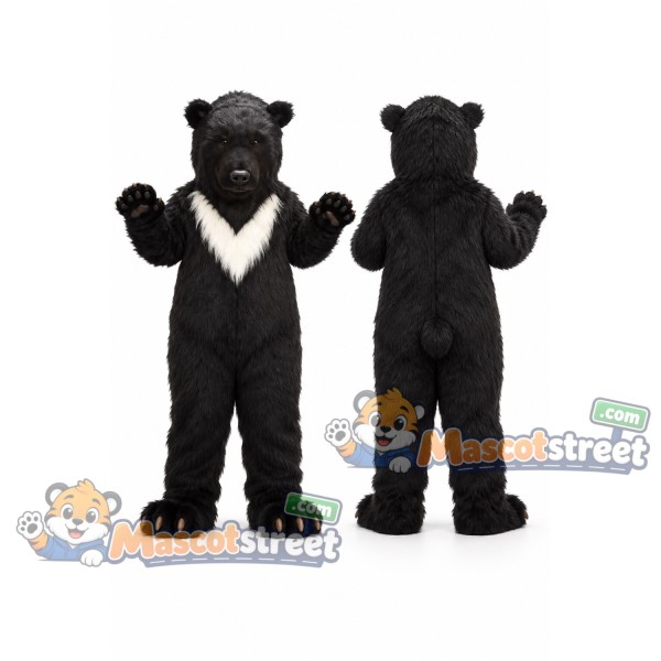 Black Bear Mascot Costume