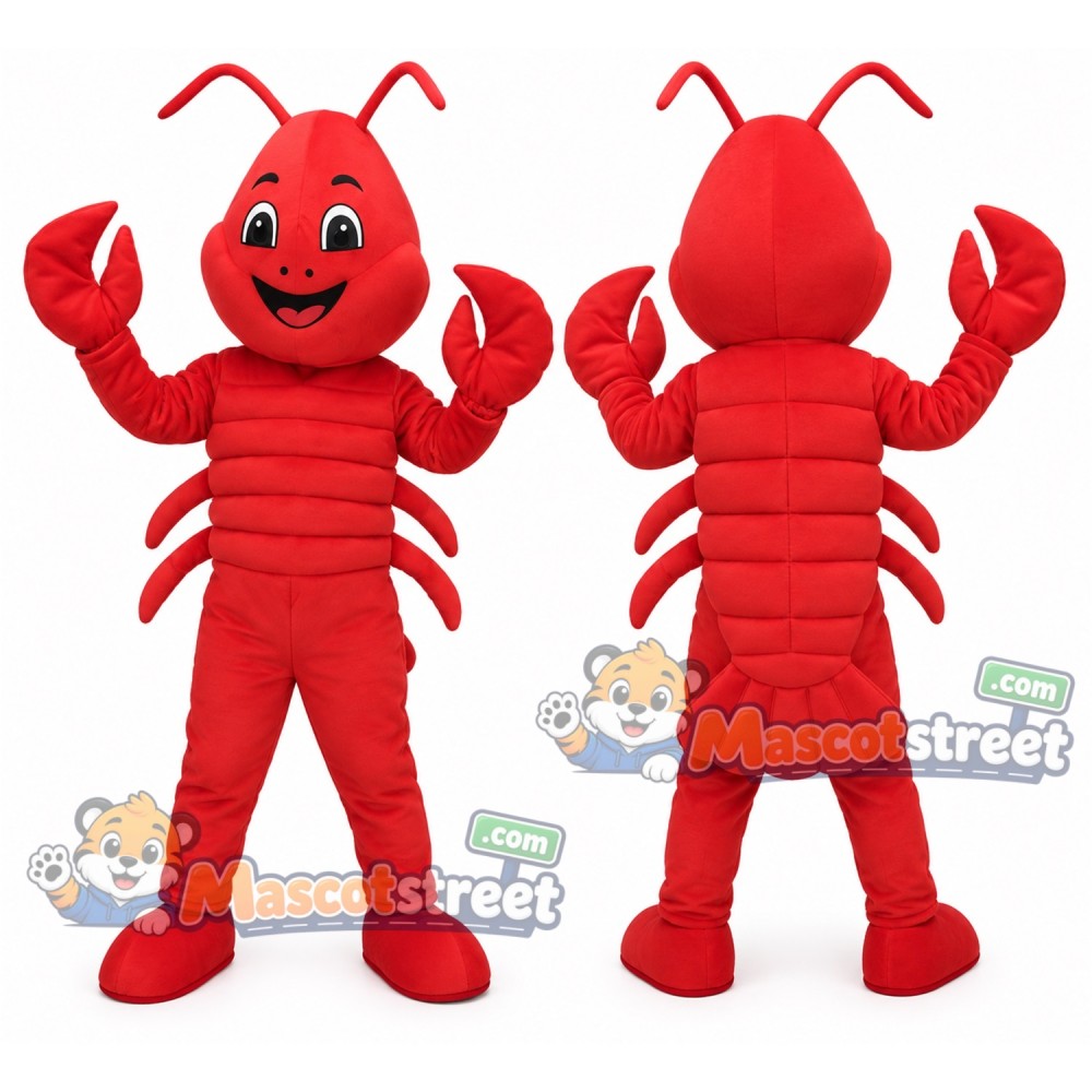 Red Lobster Mascot Costume Red Lobster Mascot Costume