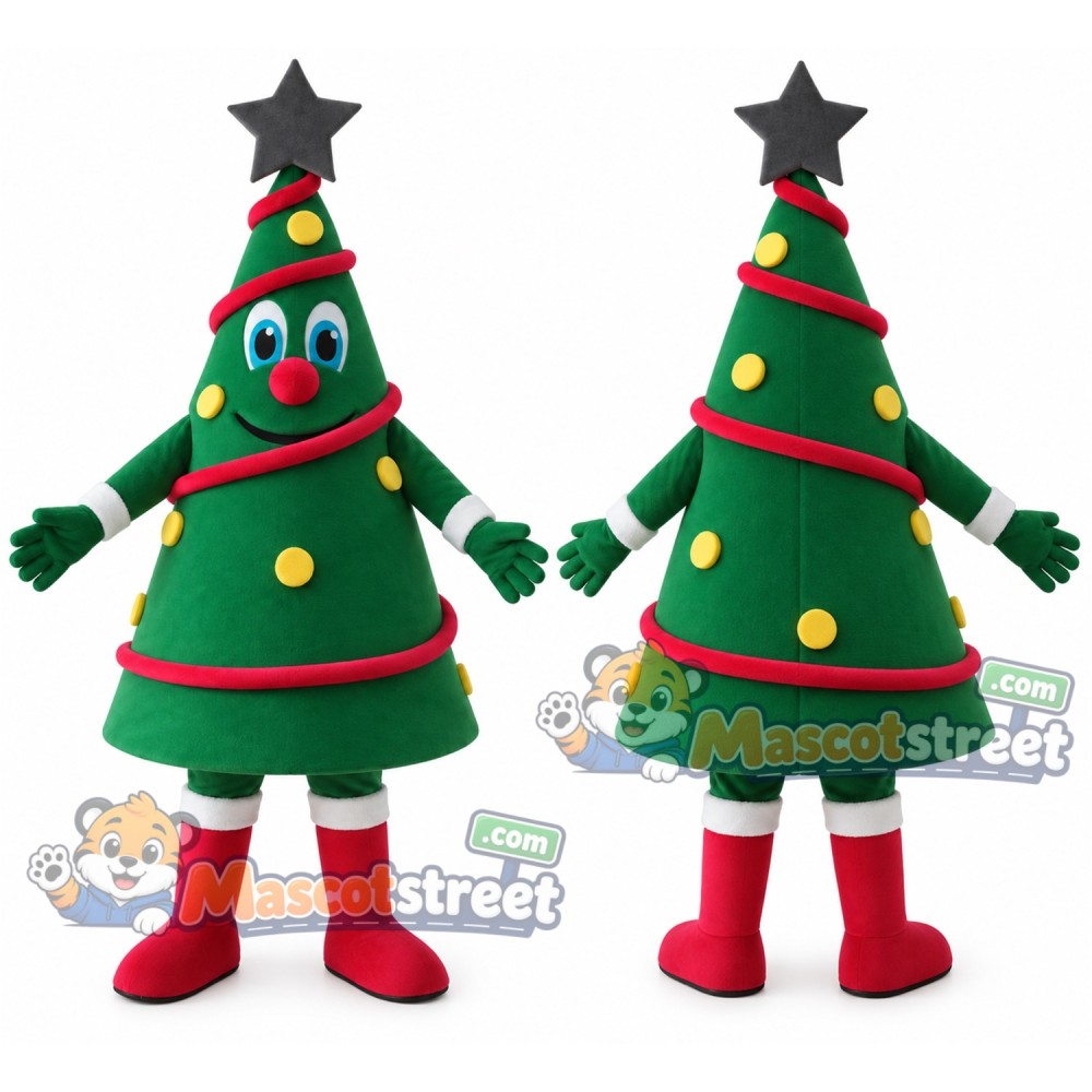 Christmas Tree Mascot Costume