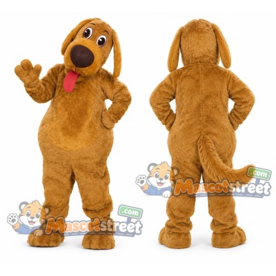 Golden Dog Mascot Costume