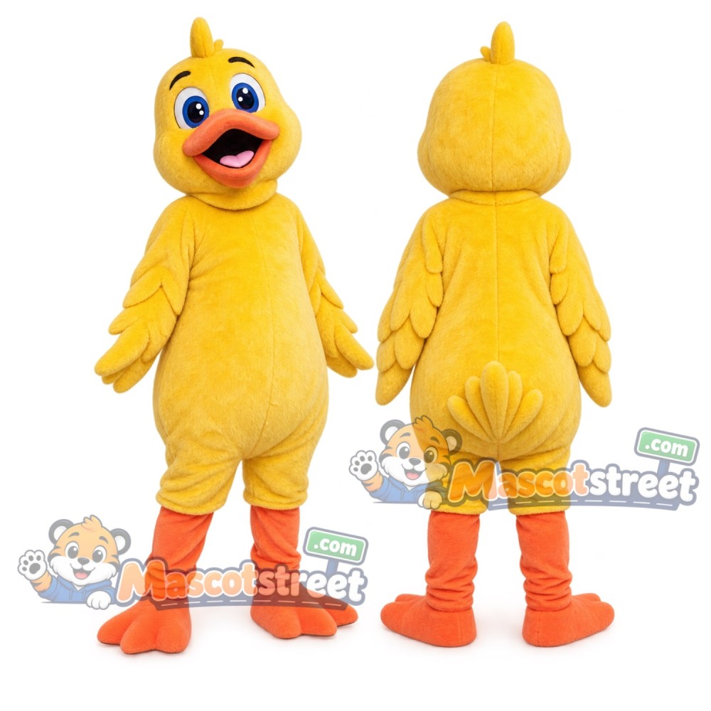 Yellow Duck Mascot Costume Yellow Duck Mascot Costume