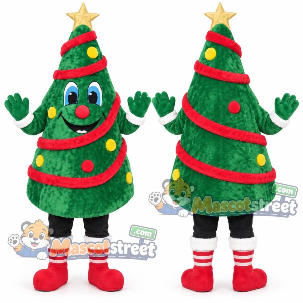 Christmas Tree Mascot Costume
