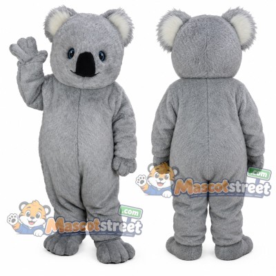 Gray Koala Mascot Costume Gray Koala Mascot Costume