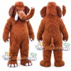 Brown Mammoth Mascot Costume