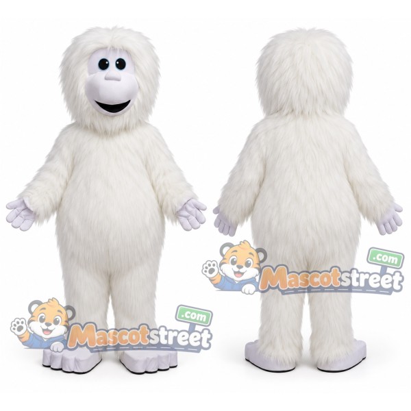 White Ape Mascot Costume