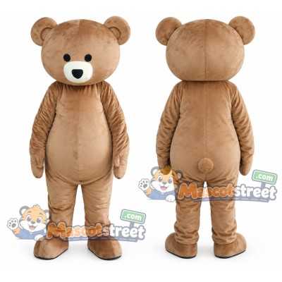 Brown Bear Mascot Costume