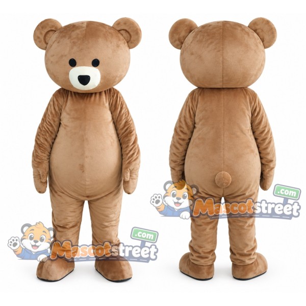 Brown Bear Mascot Costume