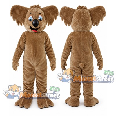 Brown Koala Mascot Costume Brown Koala Mascot Costume