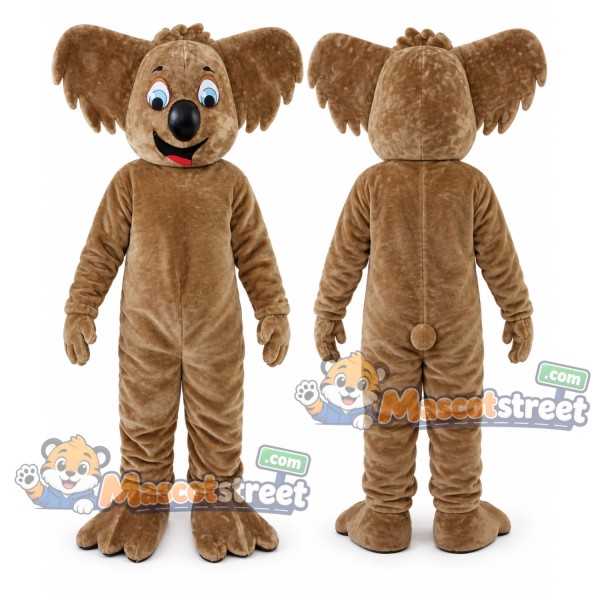 Brown Koala Mascot Costume