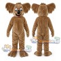 Brown Koala Mascot Costume