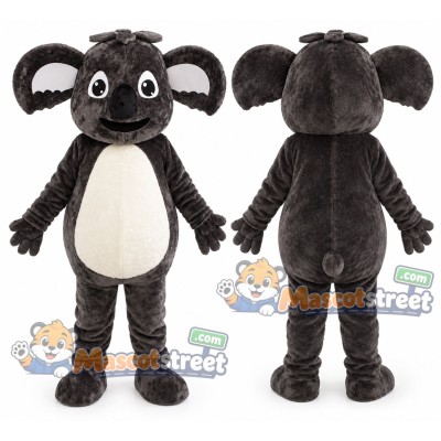Gray Koala Mascot Costume Gray Koala Mascot Costume