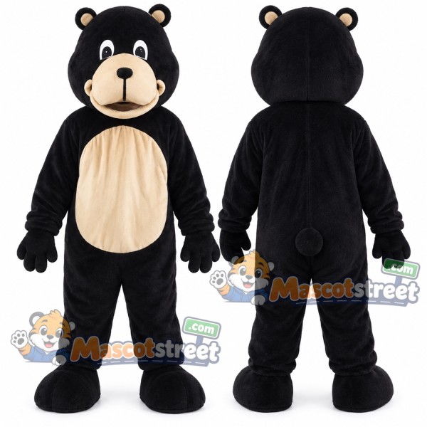Black Bear Mascot Costume