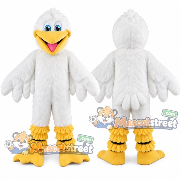 White Bird Mascot Costume