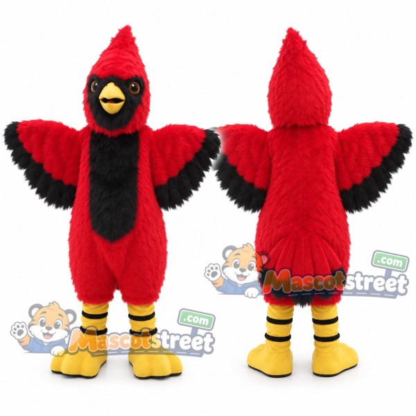 Red Cardinal Mascot Costume