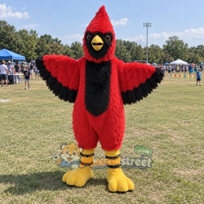 Red Cardinal Mascot Costume