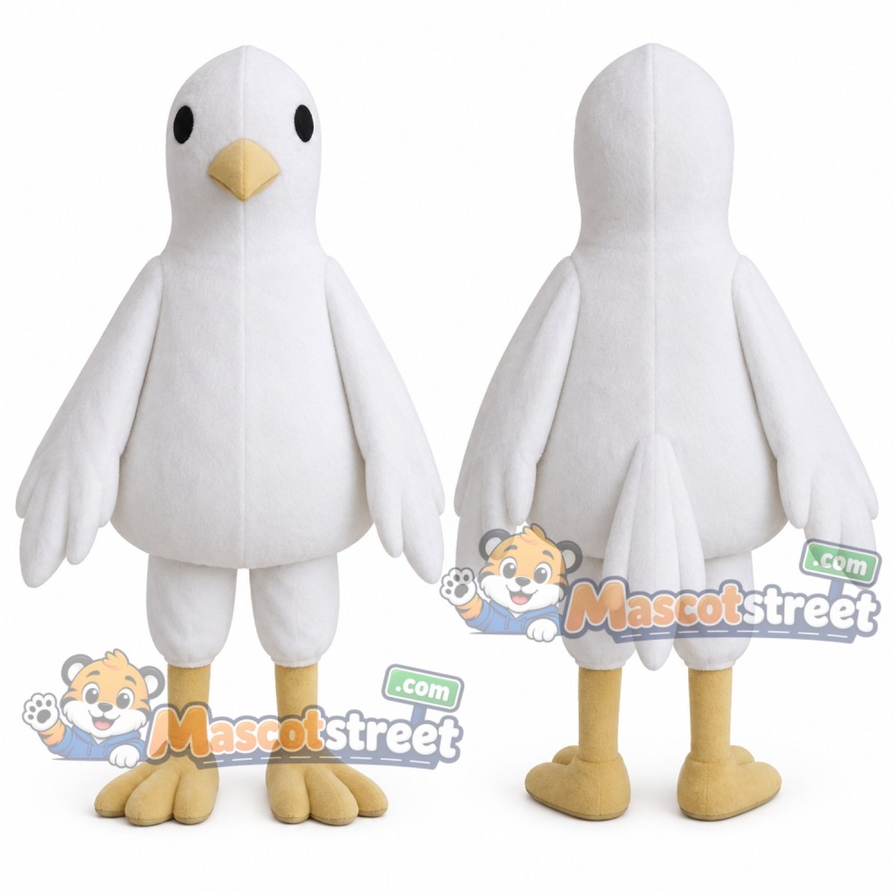 White Bird Mascot Costume