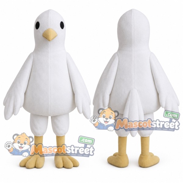 White Bird Mascot Costume