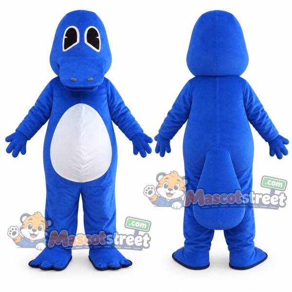 Blue Platypus Mascot Costume