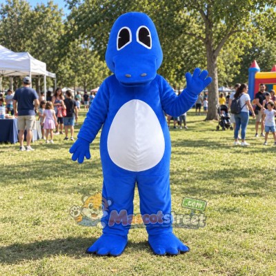 Blue Platypus Mascot Costume Blue Platypus Mascot Costume