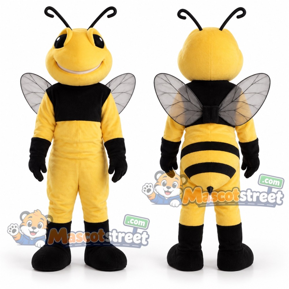 Yellow Bee Mascot Costume Yellow Bee Mascot Costume