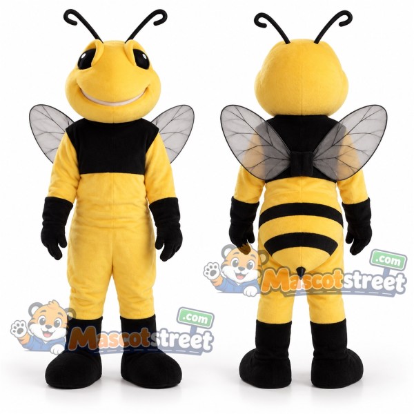 Yellow Bee Mascot Costume