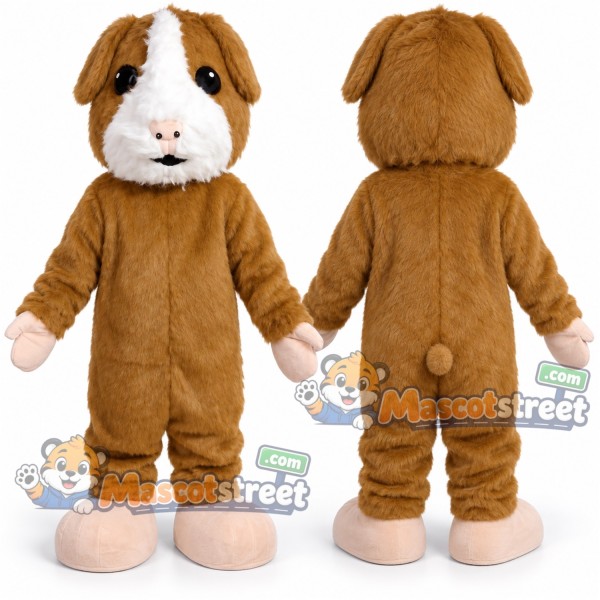Brown Guinea Pig Mascot Costume
