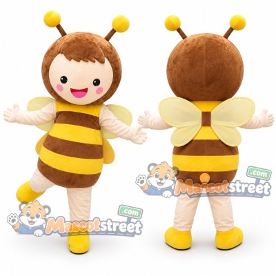Yellow Bee Mascot Costume Yellow Bee Mascot Costume