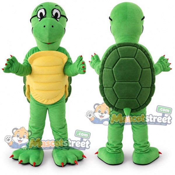 Green Turtle Mascot Costume