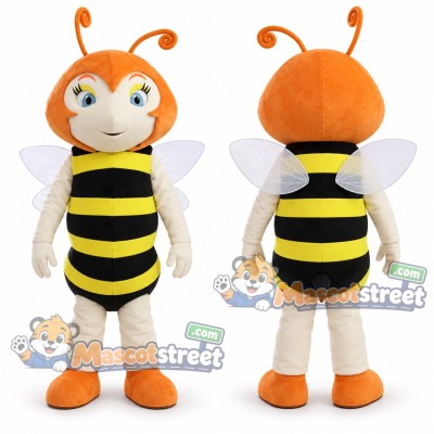 Yellow Bee Mascot Costume Yellow Bee Mascot Costume