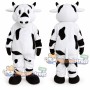 Black and White Cow Mascot Costume