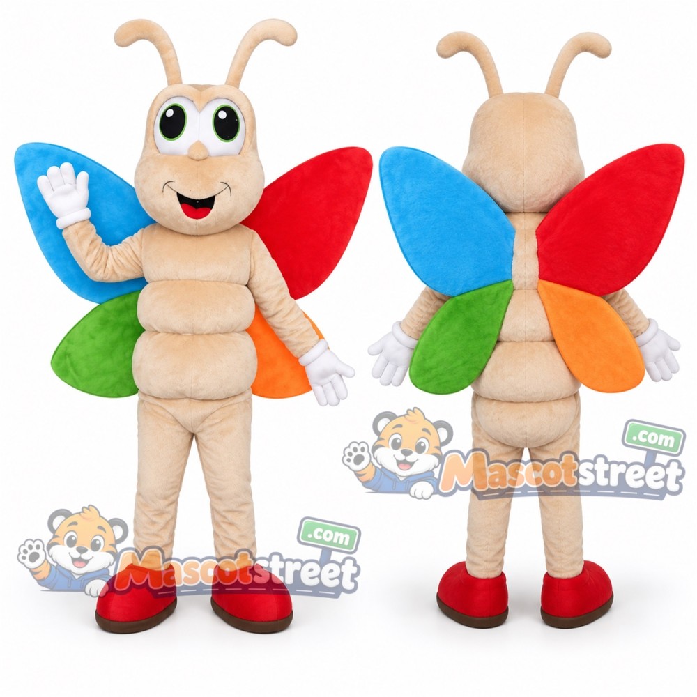 Butterfly Mascot Costume Butterfly Mascot Costume