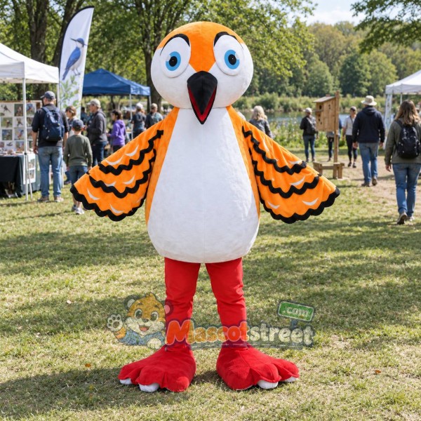 Orange Bird Mascot Costume Orange Bird Mascot Costume