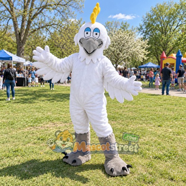 White Bird Mascot Costume